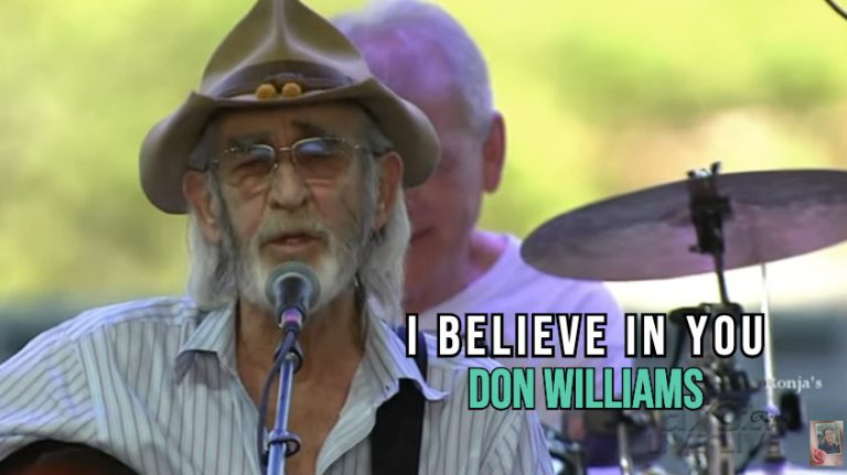 Don Williams I Ll Be Here In The Morning Lyrics "I Believe in You" - Don Williams Hit Song Live in Concert